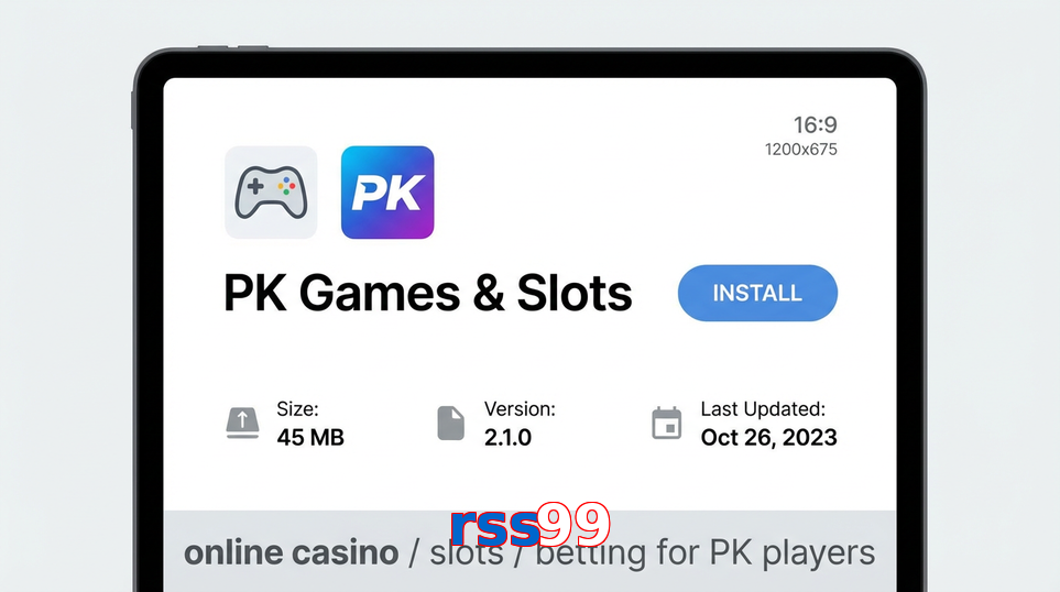 Game list for Rss99 gameapk section