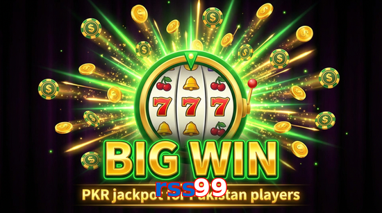 Big win animation on Rss99 slot game